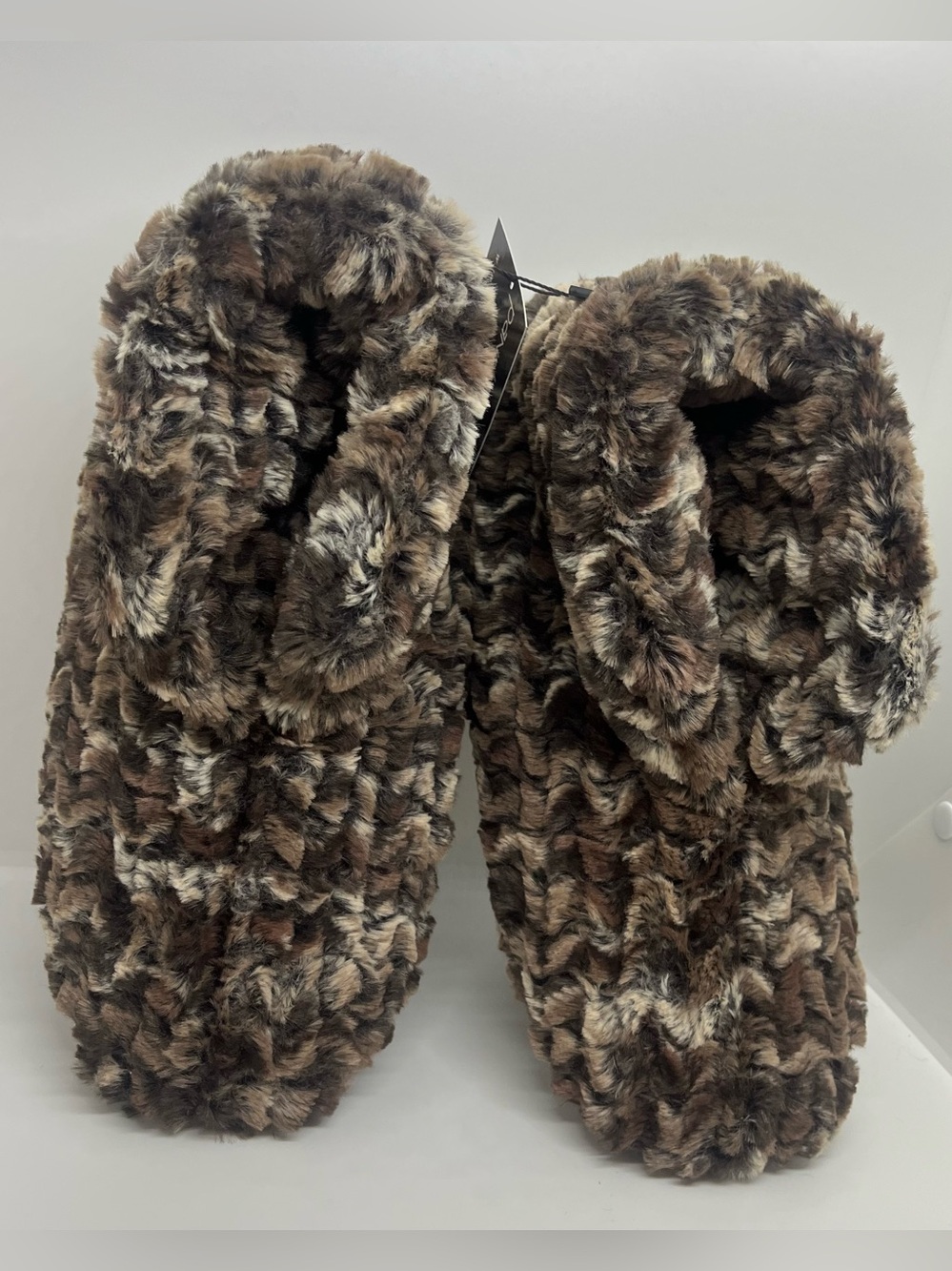 Faux Fur Slippers by Pandemonium of Seattle